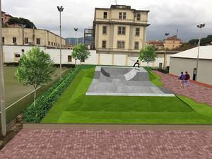 TERMINATO IL PRIMO STATO DI AVANZAMENTO DELLO SKEATEPARK DELLE GHIAIE